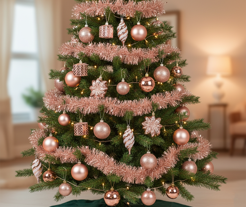 Rose Étoile Ornament Set